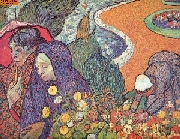 Promenade in Arles nach van Gogh